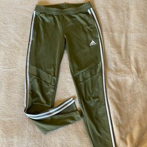 Small adidas track pants